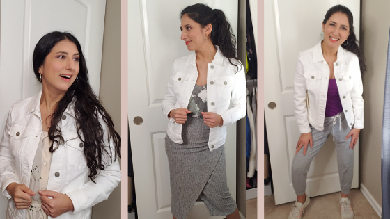 5 Ways to Wear a White Denim Jacket - My Closet Edit