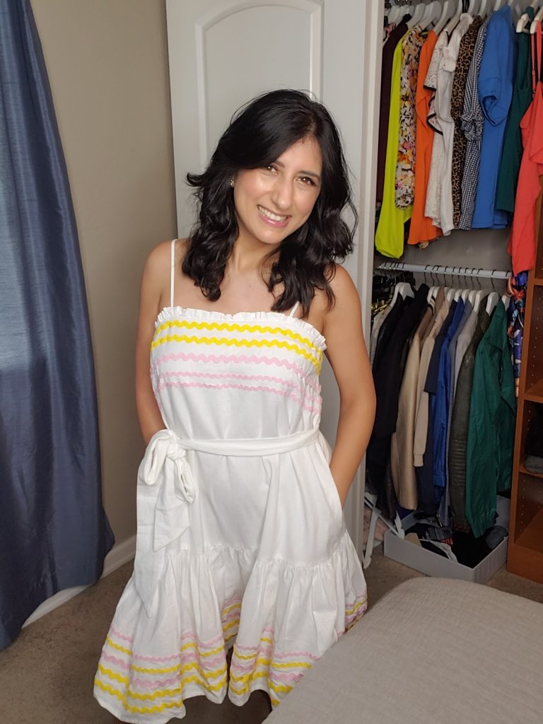 Ric Rac dress by Lisa Marie Fernandez for Target