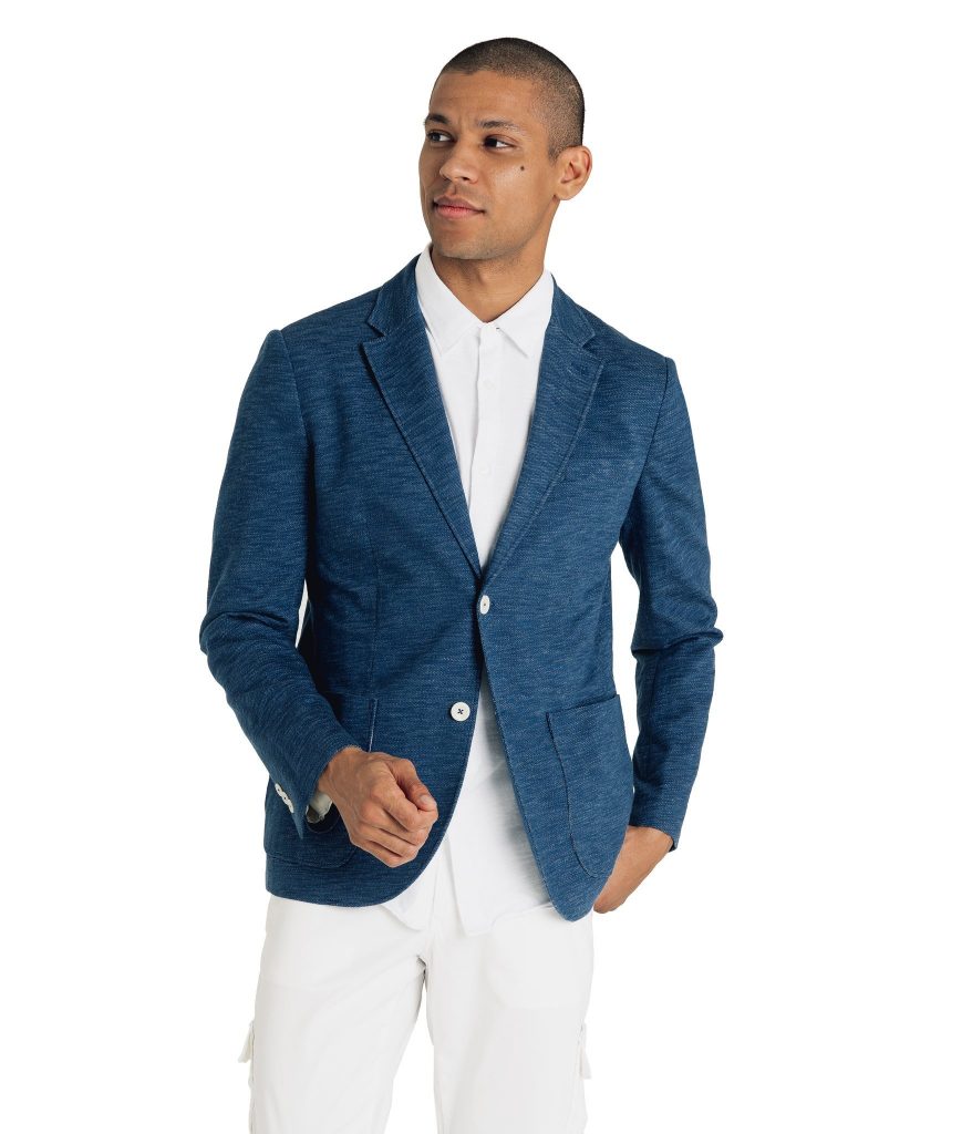 Unstructured Soft Blazer by Good Man for a video-ready work wardrobe for men