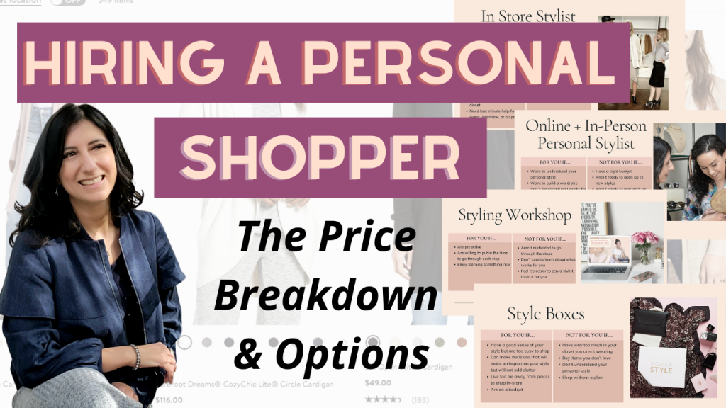 Online Personal Shopper + Online Stylist Services