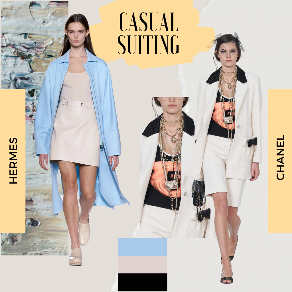 Spring Trend Casual Suiting Chanel Hermes