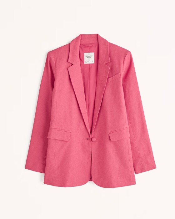 pink blazer for women